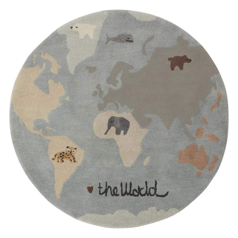 The World Tufted Rug - Multi Rugs OYOY   