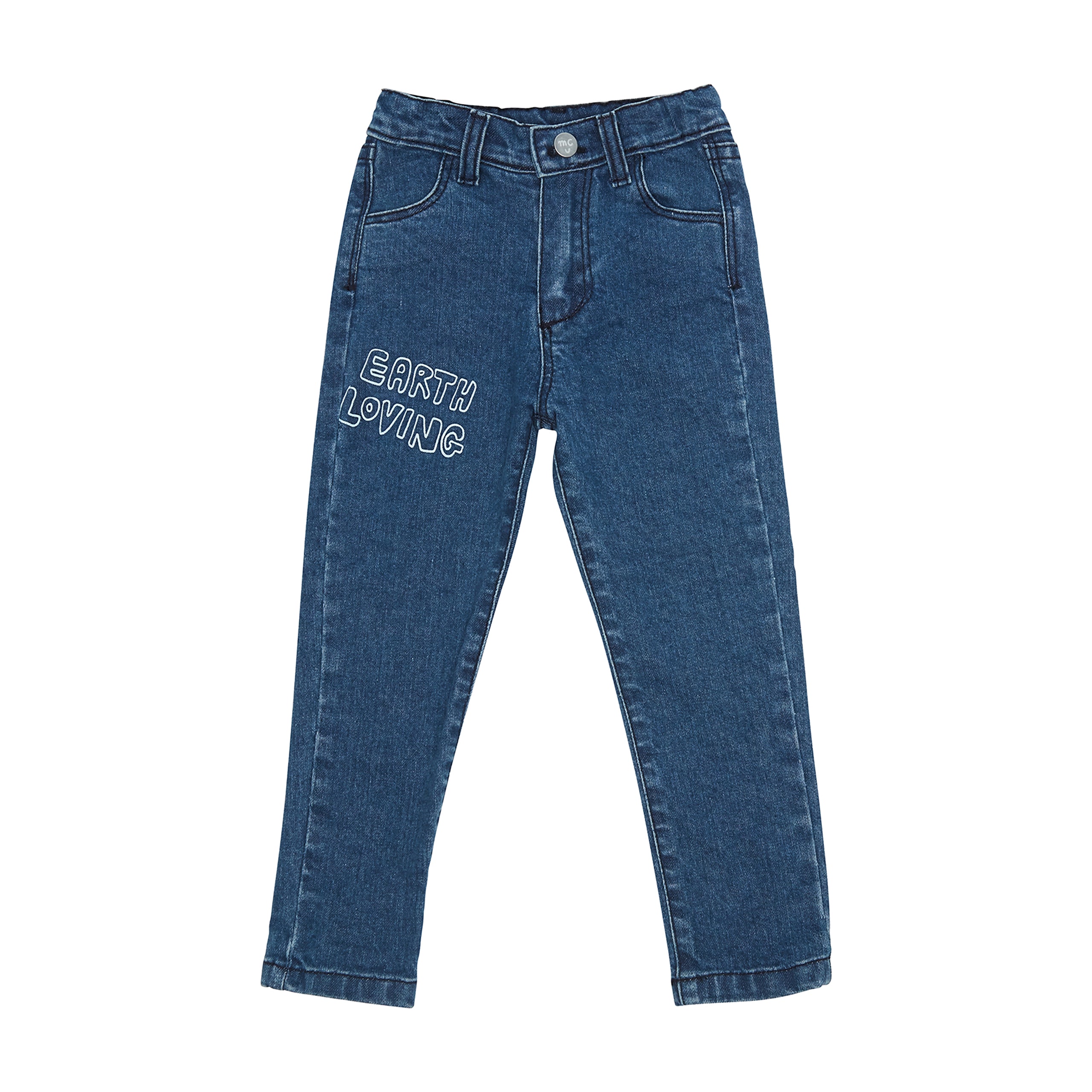 Boy Denim Regular Cut Jeans Denim Jeans Mon Coeur   