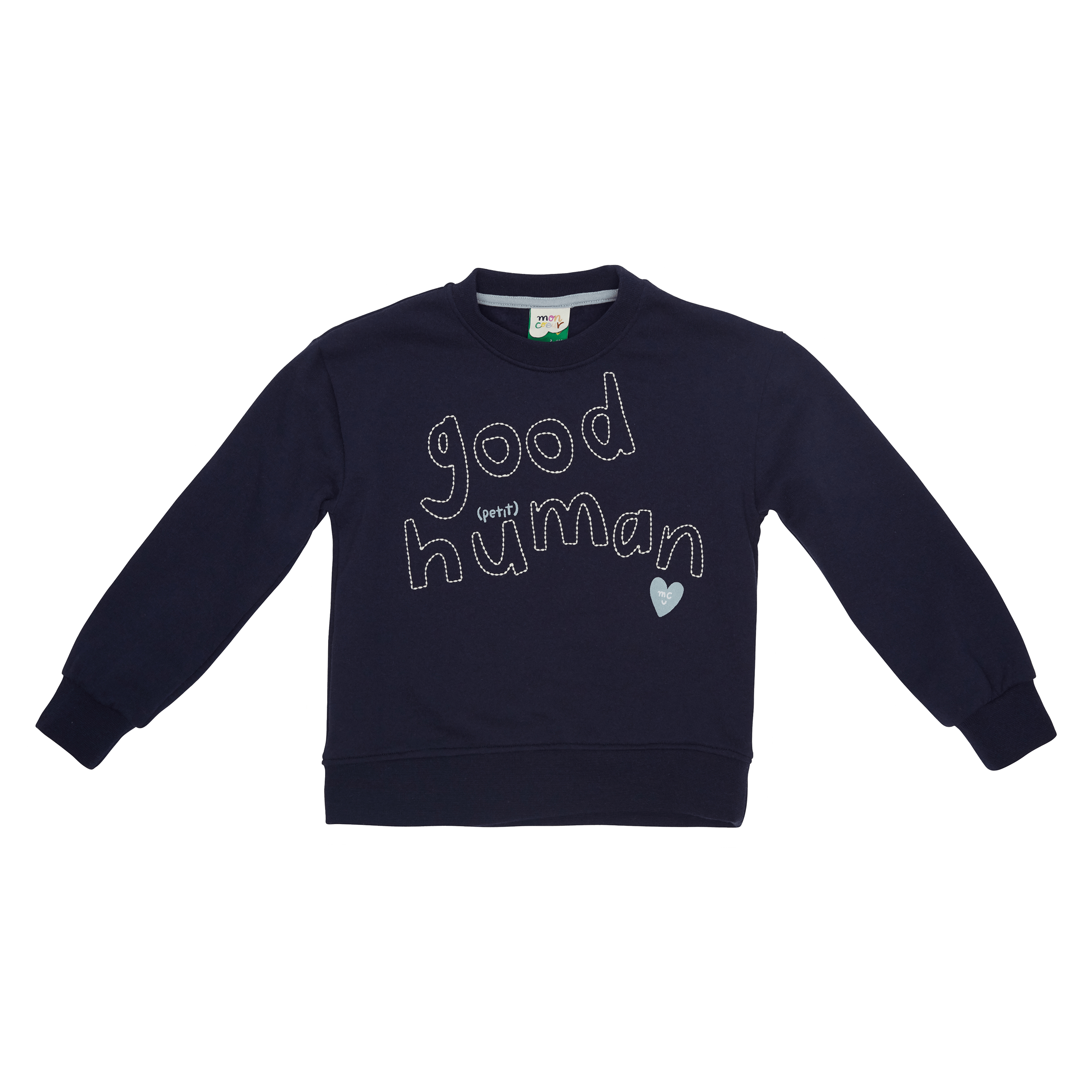 Kid Good Human Petite Sweatshirt Sweatshirts Mon Coeur   