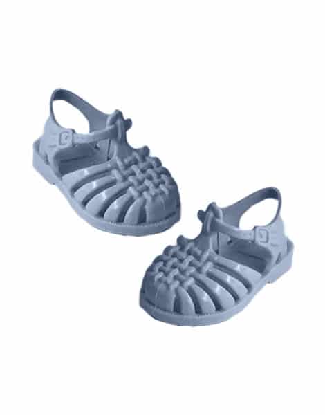 MiniKane Sun Beach Sandals - Pastel Blue Doll Accessories Minikane   