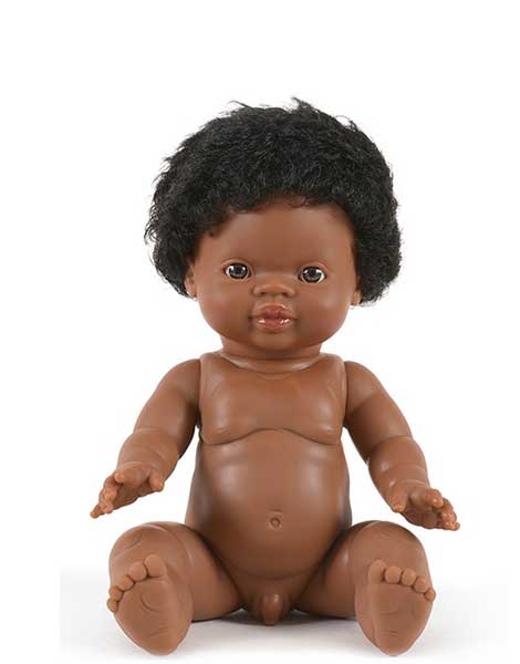 Minkane Baby Dolls, Jaro Baby Boy African Doll