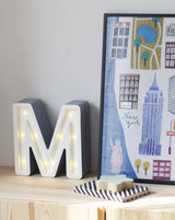 Little Lights - Mini Letters Lamp - A to Z