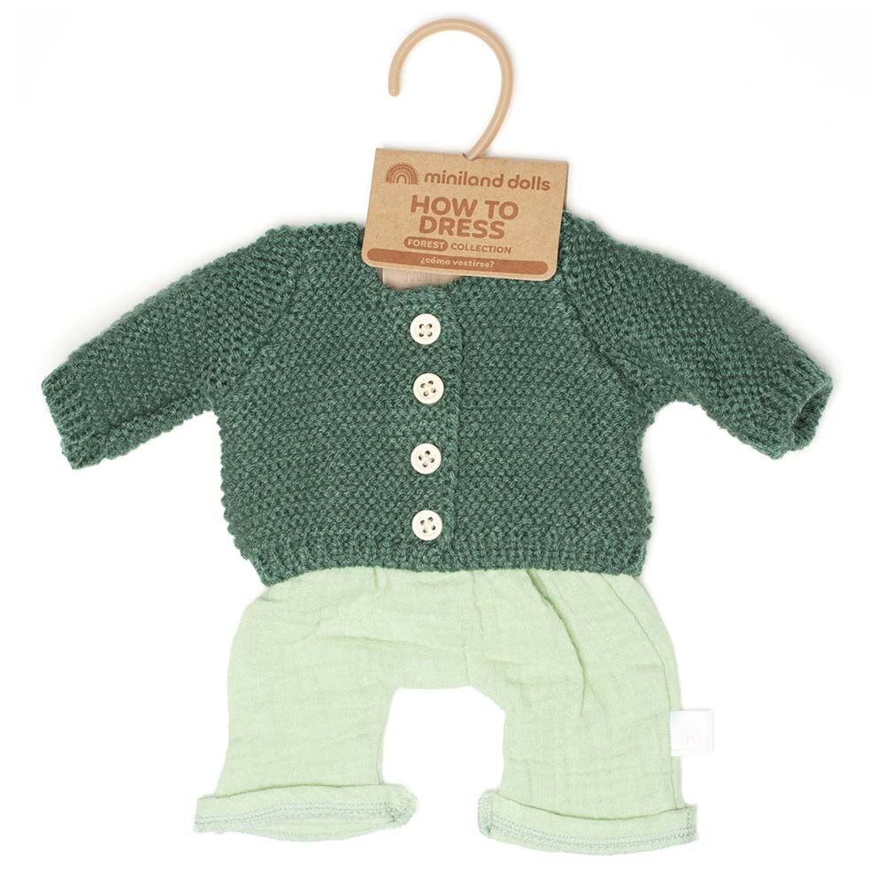 Forest Boy Set Doll Clothing Miniland   