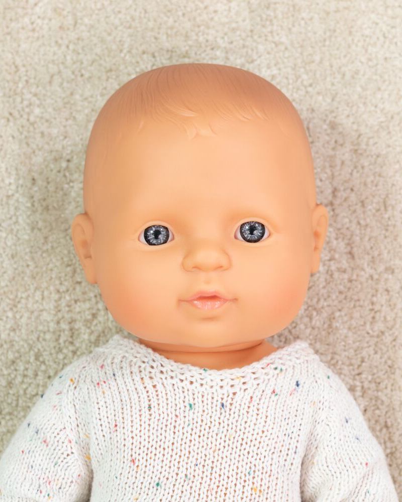 Baby Newborn Boy - Caucasian Dolls Miniland   