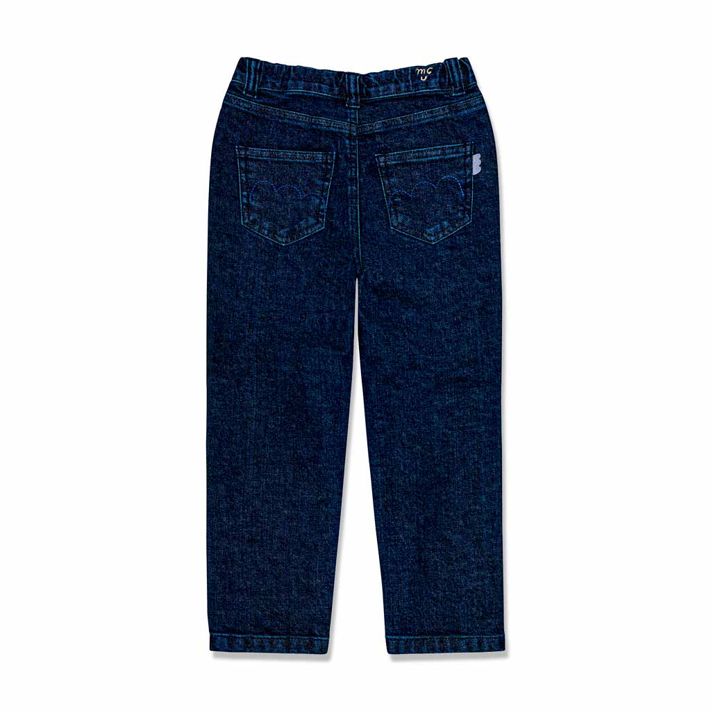 Straight Leg Kid Jean Denim Pants Mon Coeur   