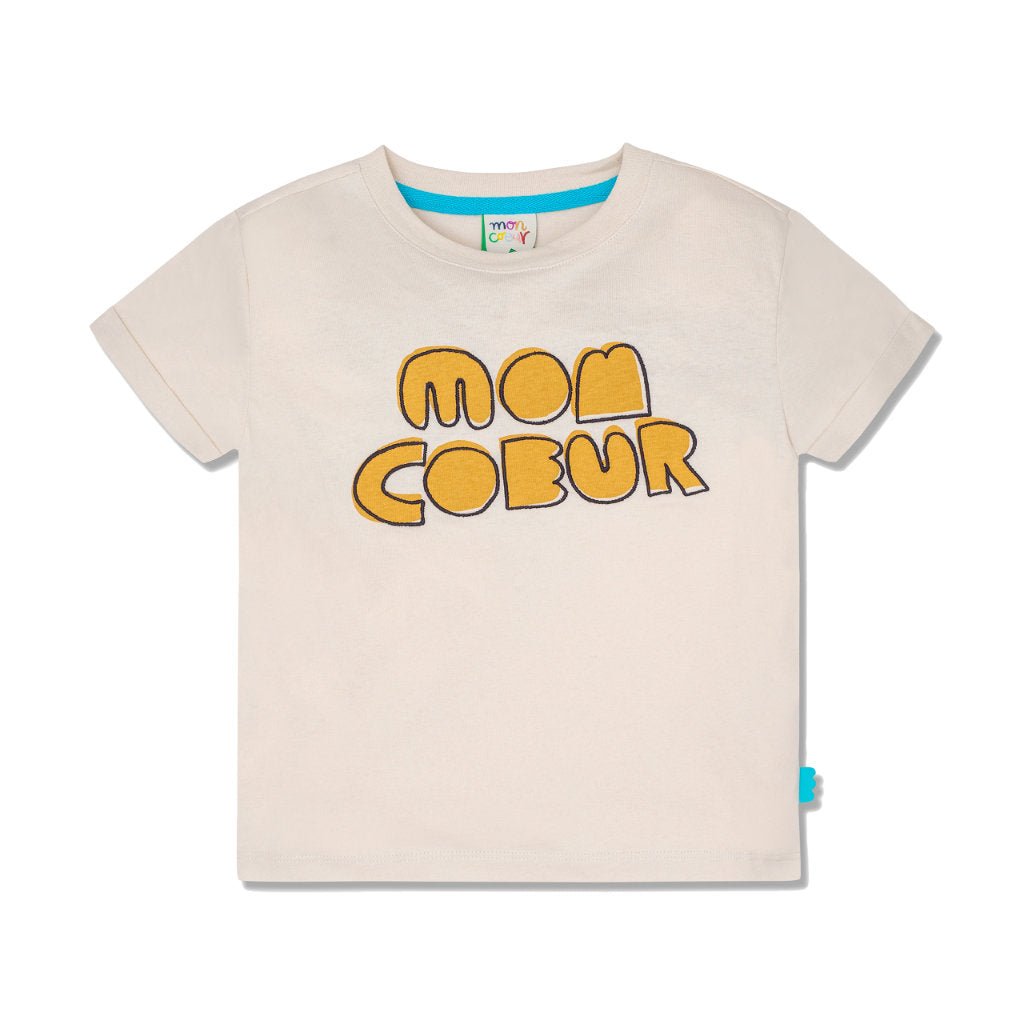 Mon Coeur Kid T-Shirt tshirt Mon Coeur 2Y Cream/Caramel 