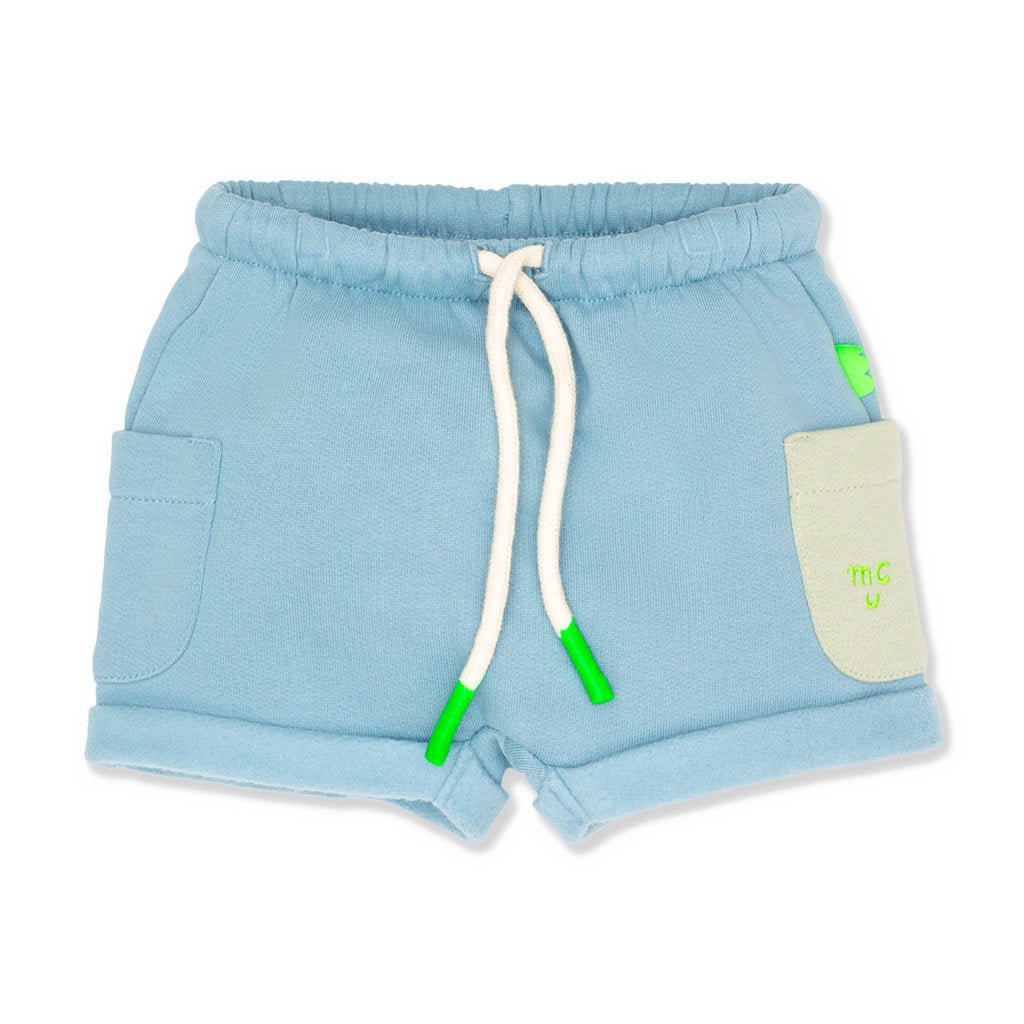 MC Baby Blue Harem Short shorts Mon Coeur 3/6M Slate Blue 