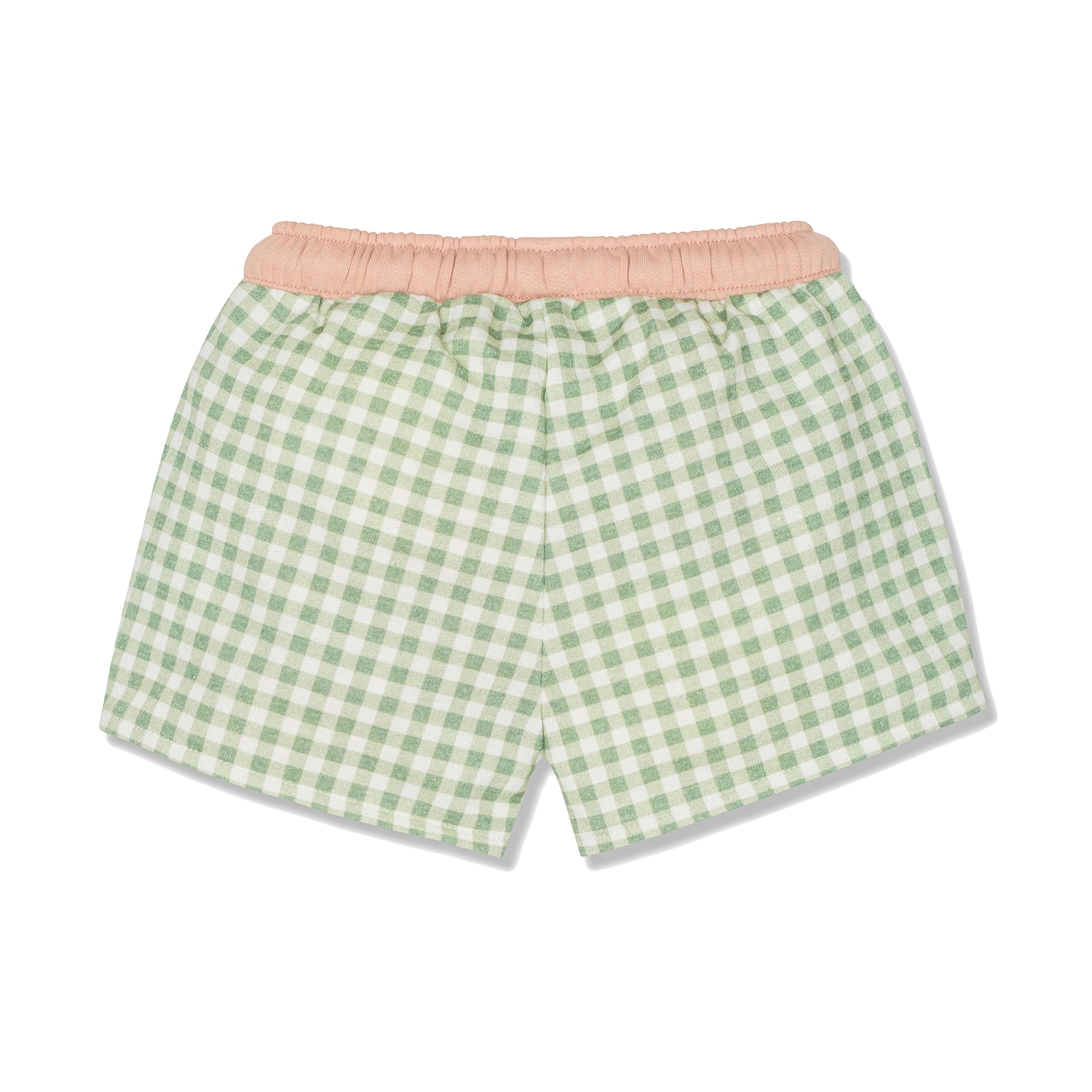 Gingham Girl Cropped Short shorts Mon Coeur   