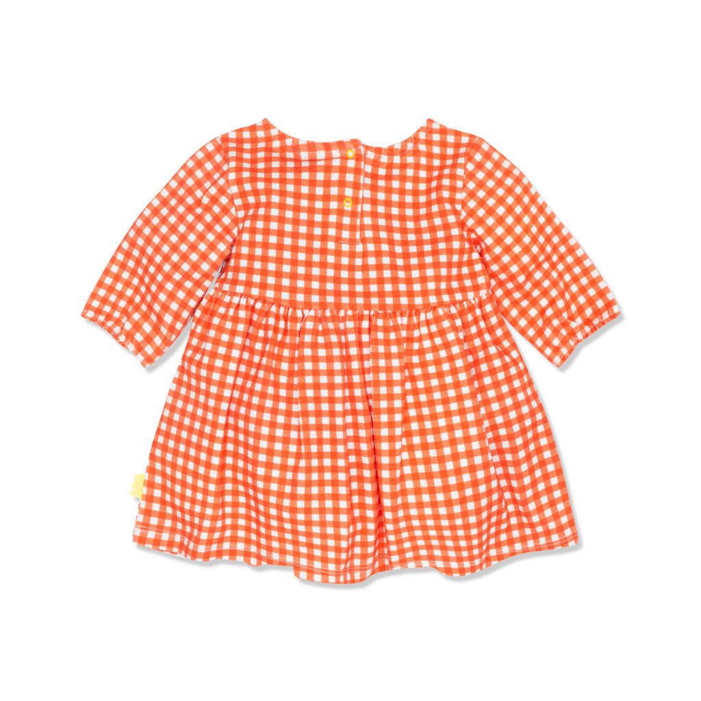 Gingham Baby Jersey Dress dress Mon Coeur   