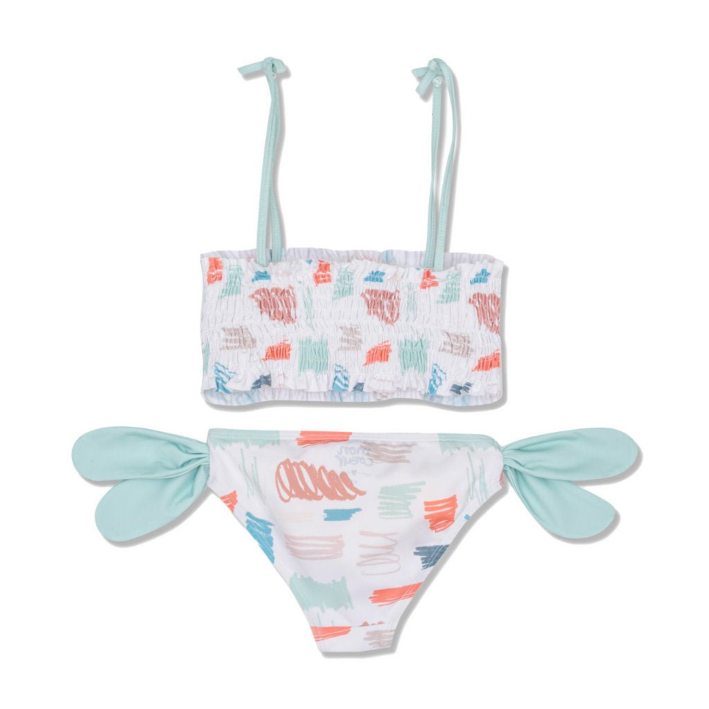 Scribble Girl Bikini swimwear Mon Coeur   