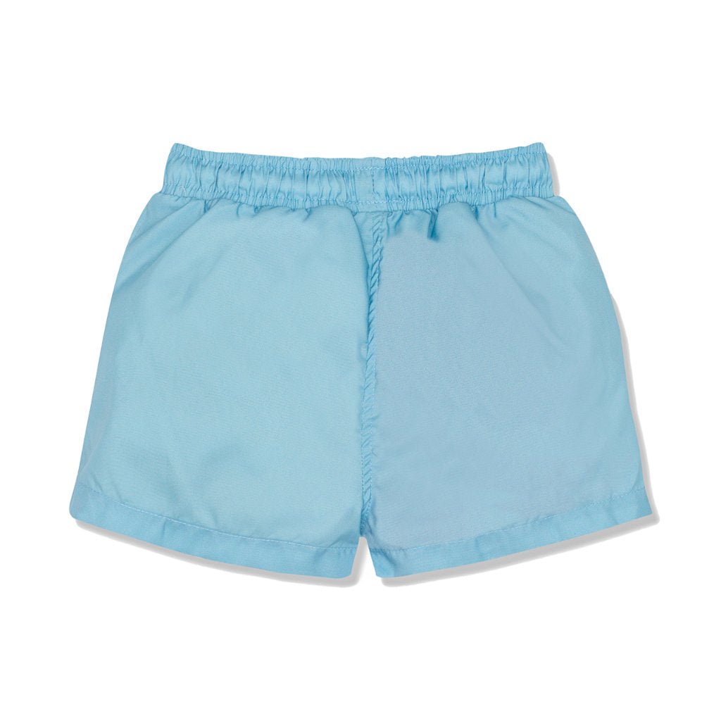 Slate Blue Baby Trunk swimwear Mon Coeur   