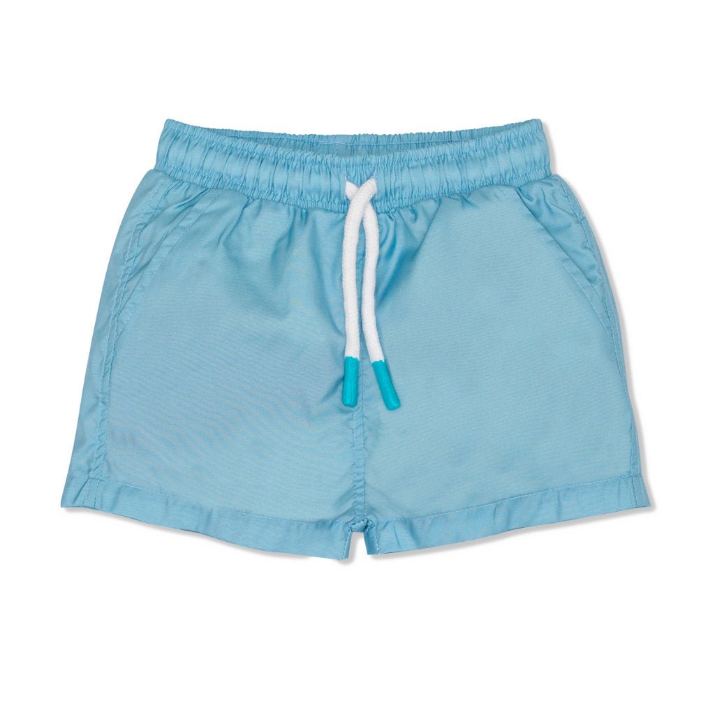 Slate Blue Kid Trunk swimwear Mon Coeur 2Y Slate Blue 