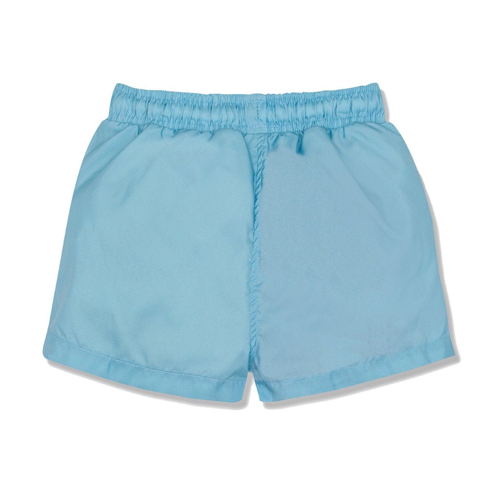 Slate Blue Kid Trunk swimwear Mon Coeur   