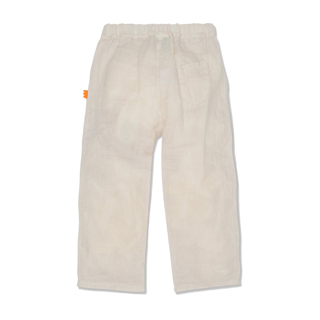 MC Kid Cream Linen Pant pants Mon Coeur   