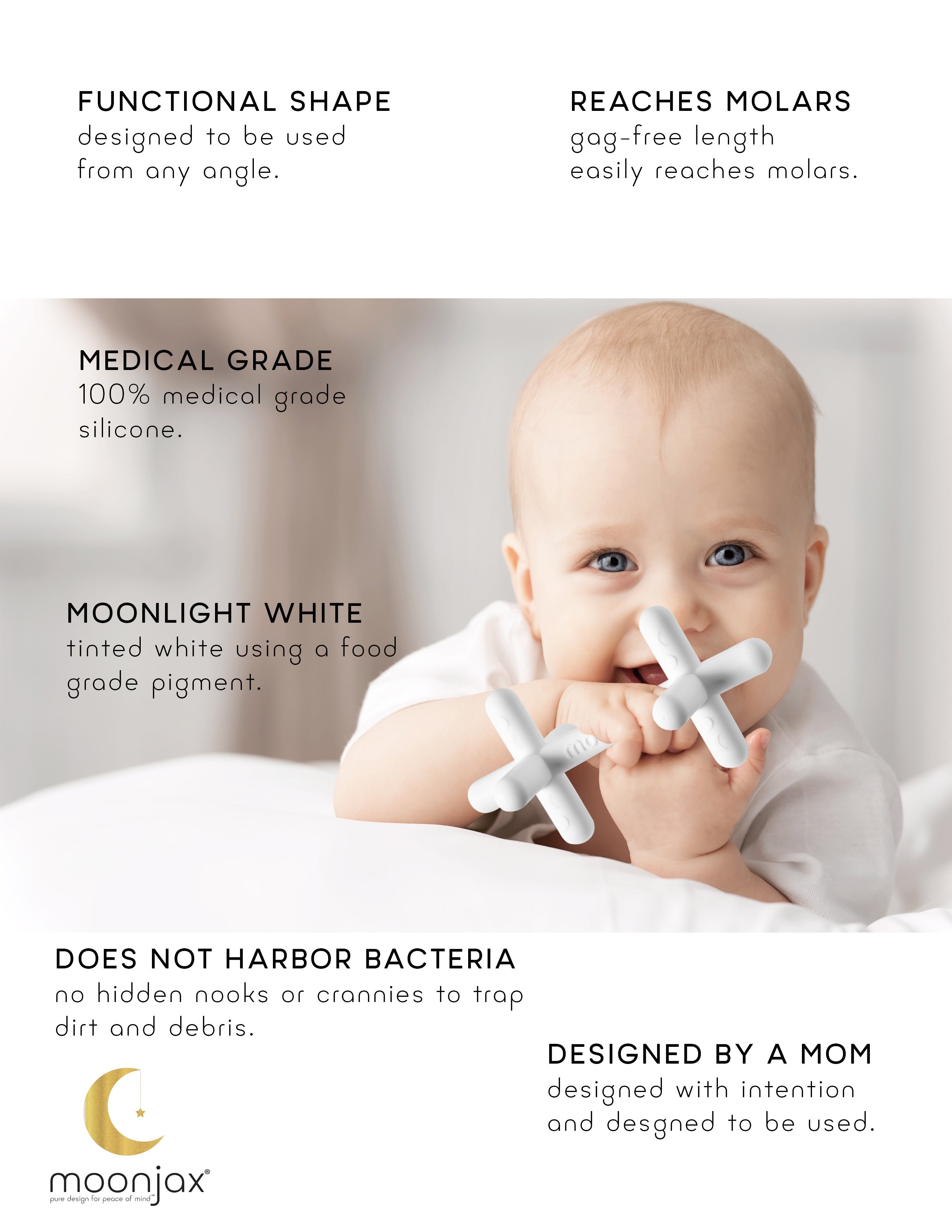 Best silicone teether on sale