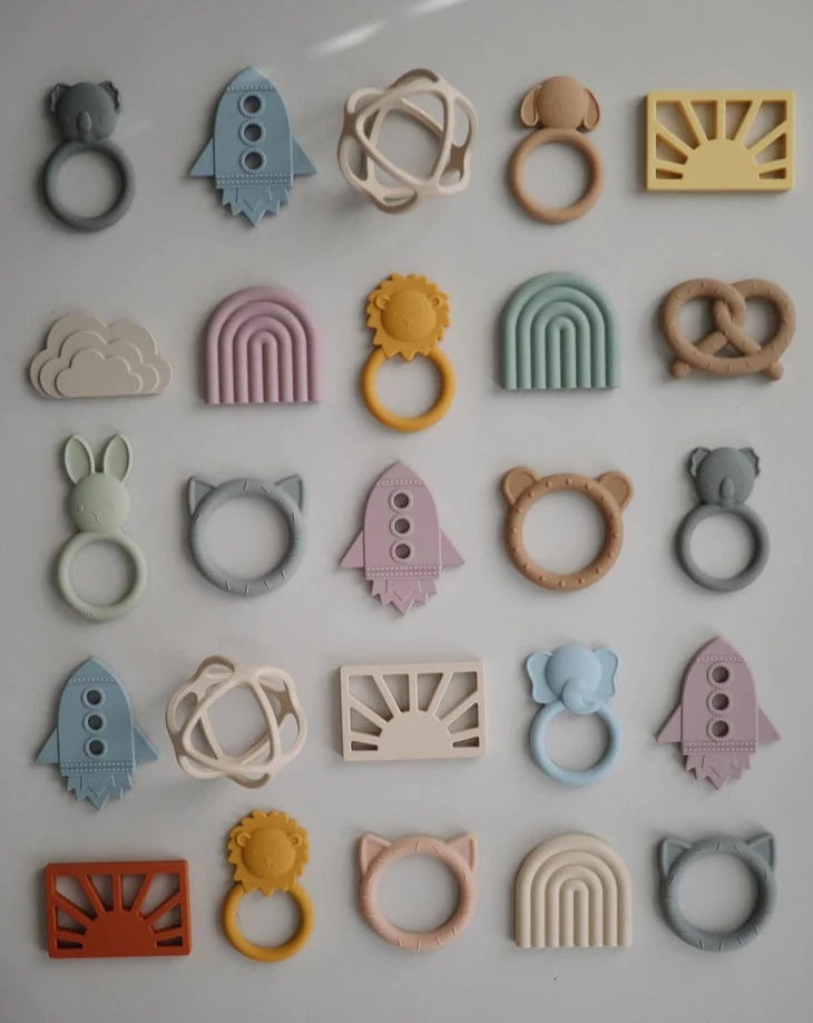 Sun Teether Pacifiers & Teethers Mushie   