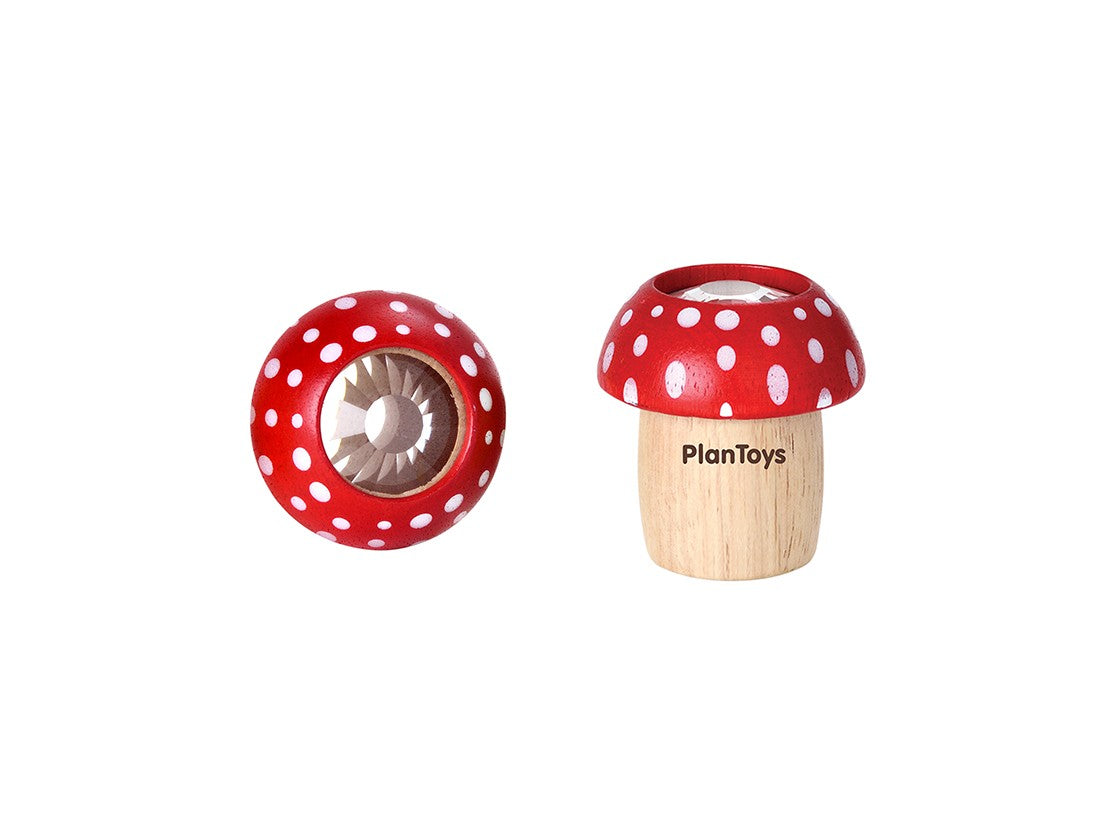 Mushroom Kaleidoscope Pretend Play PlanToys Red  