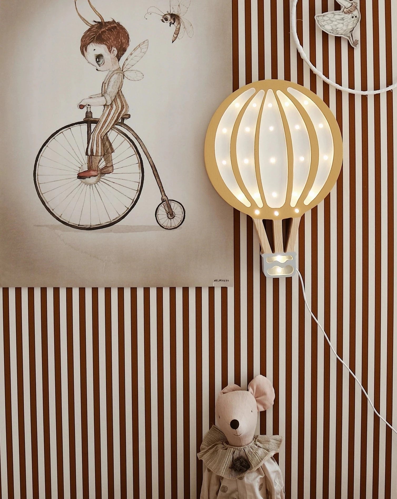 Hot Air Balloon Lamp Lighting Little Lights   