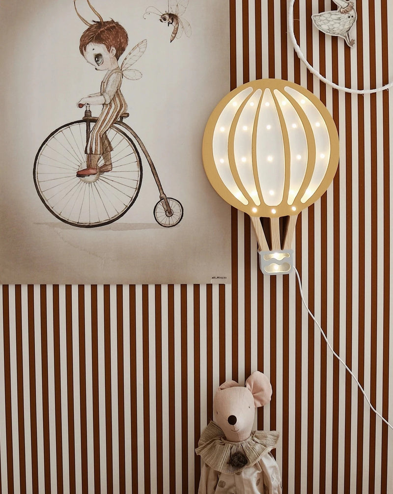 Little Lights - Hot Air Balloon Lamp - Mustard