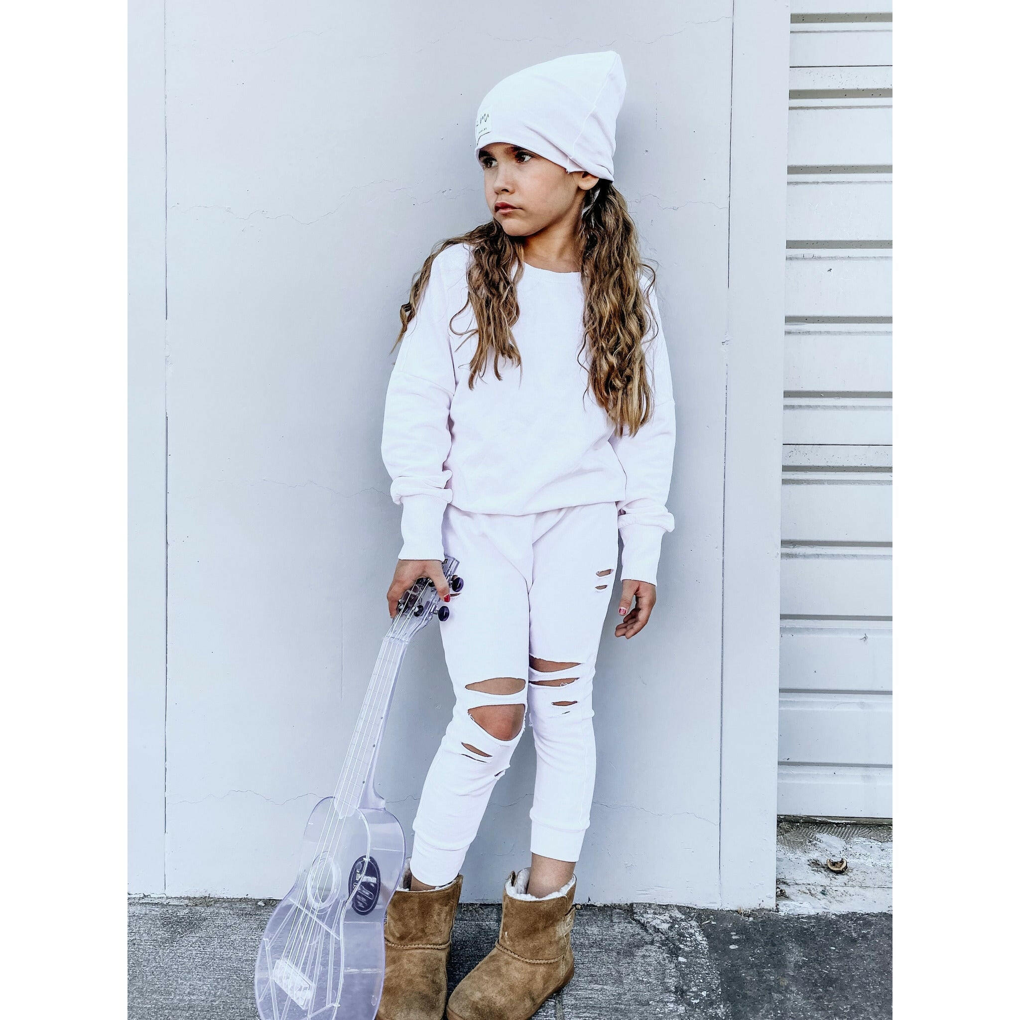 Organic Oversized Beanie Beanies Be Mi Los Angeles S (6 months - 2 yrs) Pink 