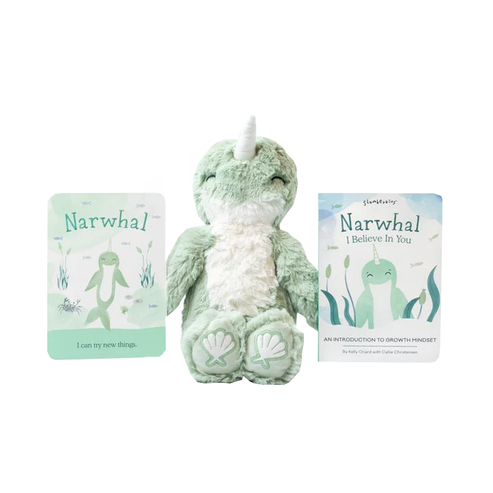 Slumberkins - Narwhal Kin - Growth Mindset Bundle