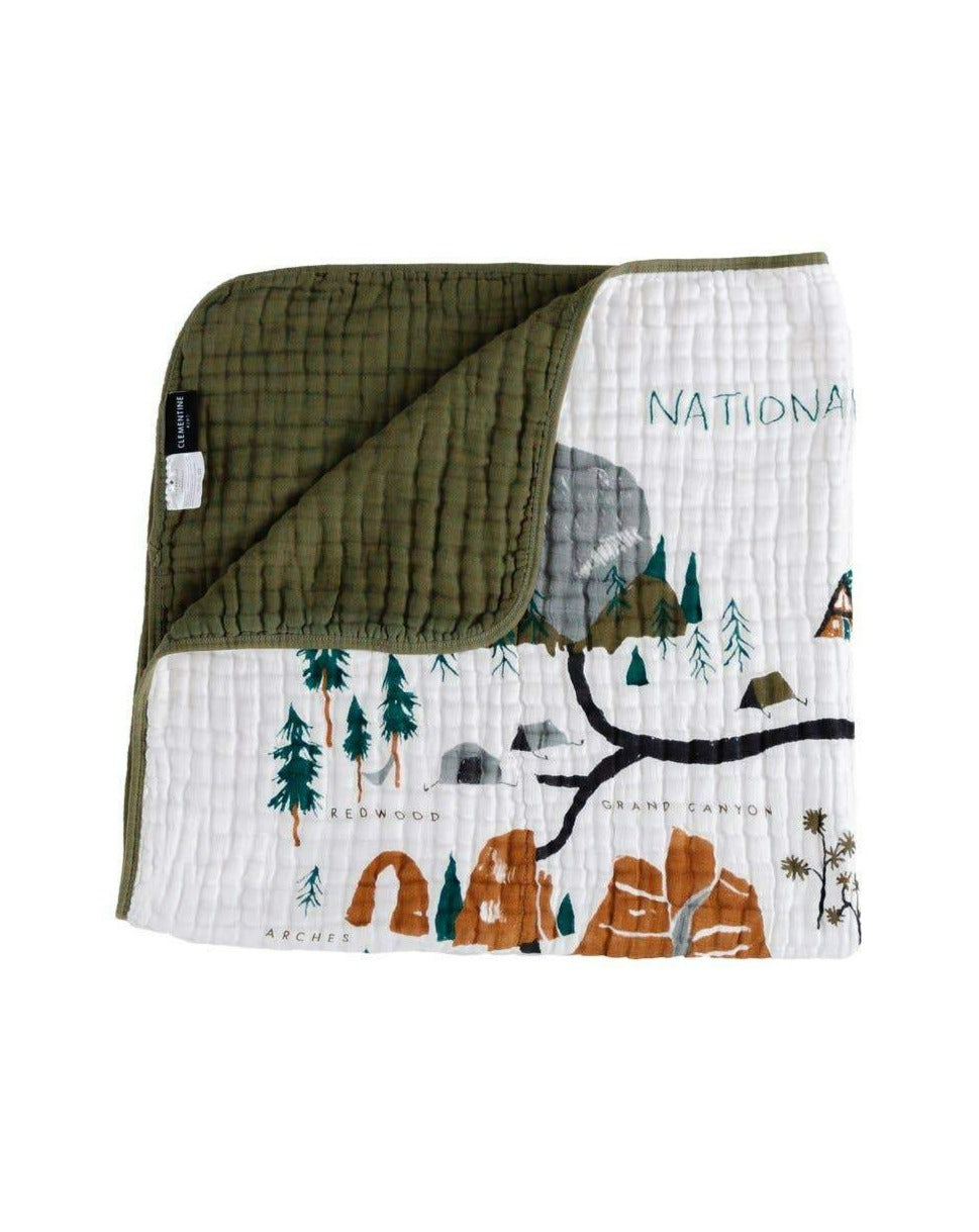 National Parks Quilt Baby Essentials Clementine Kids   