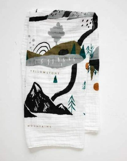 National Parks Swaddle Baby Essentials Clementine Kids   