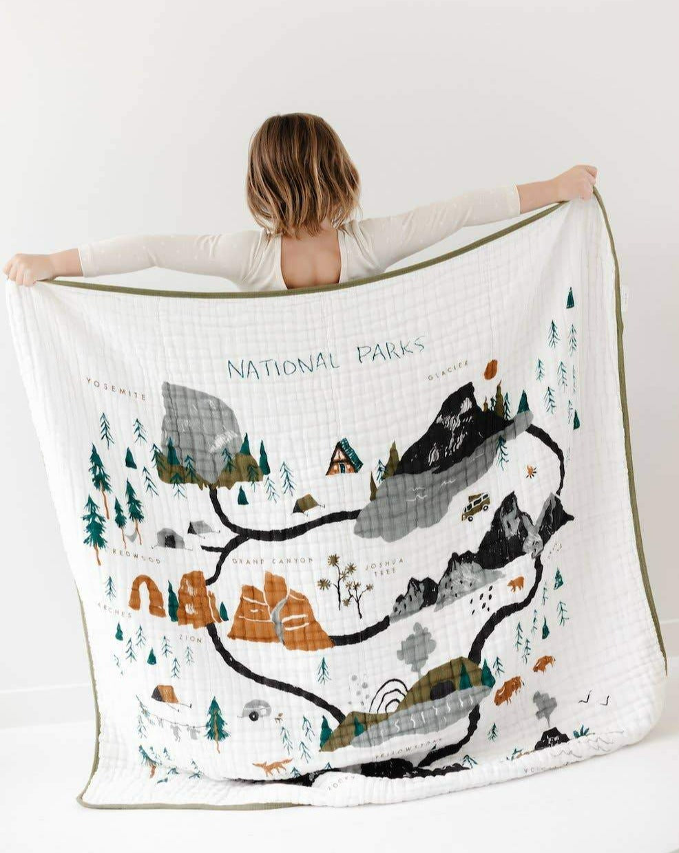 National Parks Quilt Baby Essentials Clementine Kids   