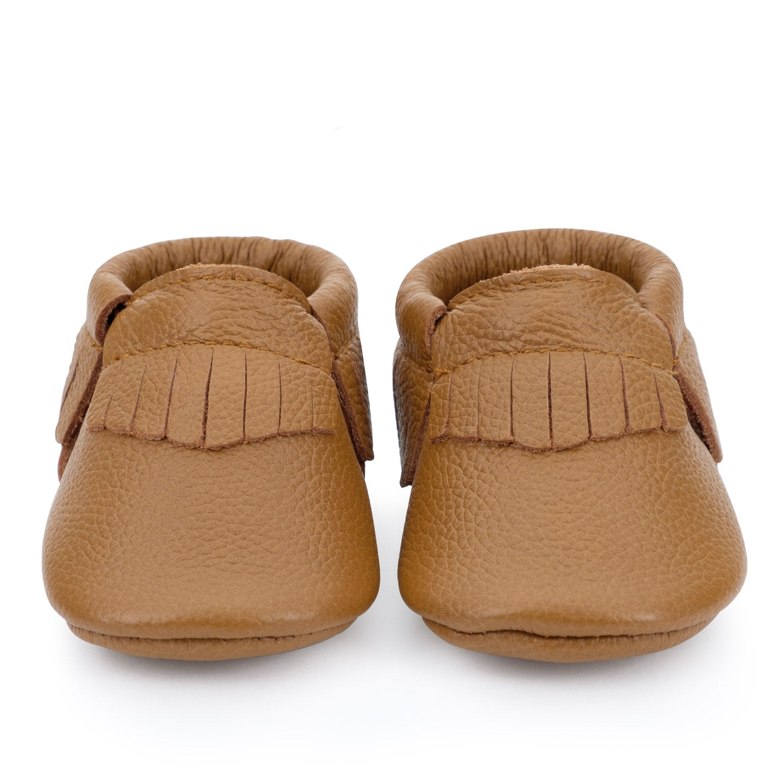 Classic Brown Baby Moccasins Baby Moccasins BirdRock Baby   