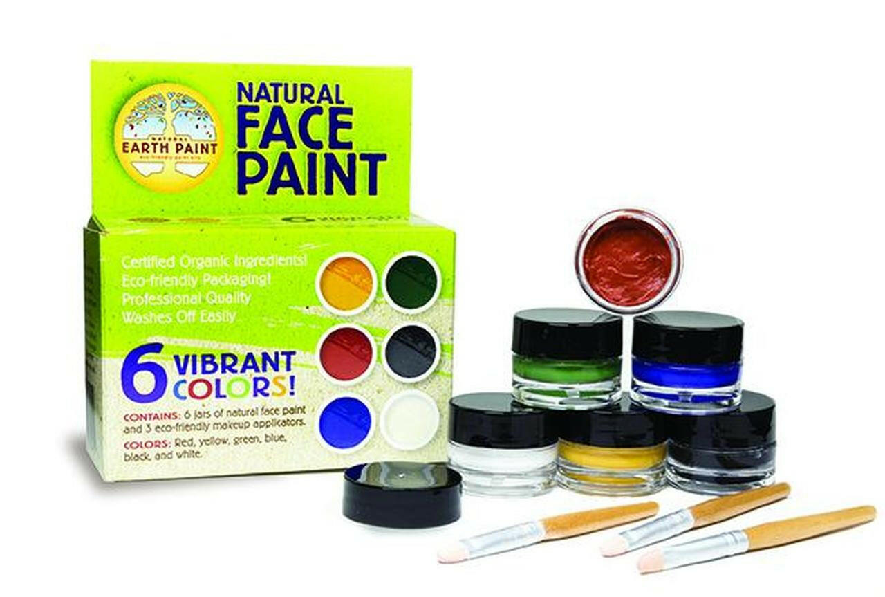 Natural Face Paint Kit Art Supplies Natural Earth Paint   