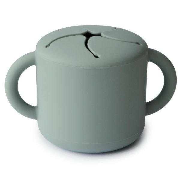 Snack Cup - Cambridge Blue Feeding Mushie Cambridge Blue  