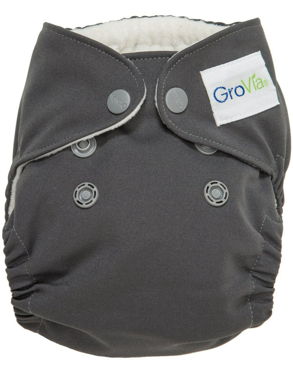 grovia Newborn all in one cloth diaper cloud