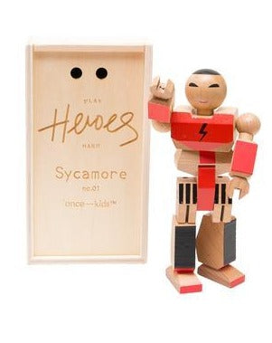 Playhard Heroes #1 Sycamore Blocks Once Kids   