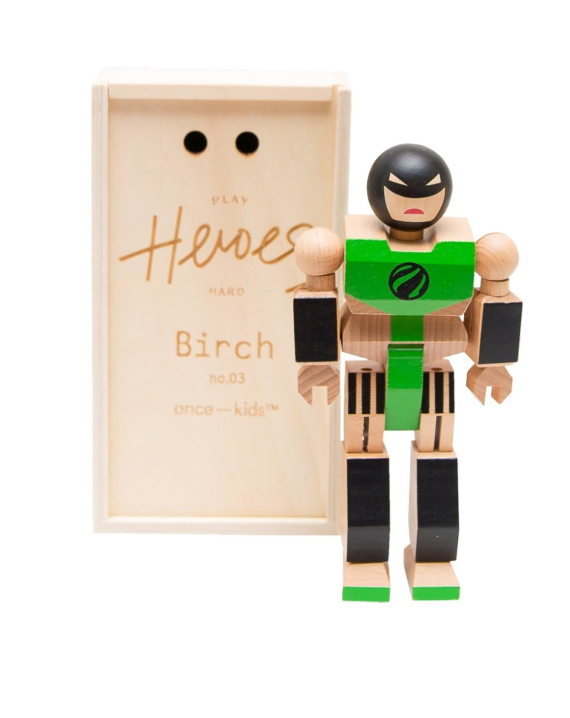 Playhard Heroes #3 Birch Blocks Once Kids   