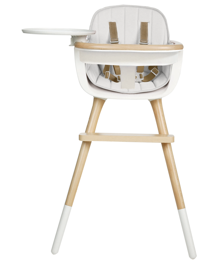 OVO Max luxe Modern Highchair Highchairs Micuna White Pad  