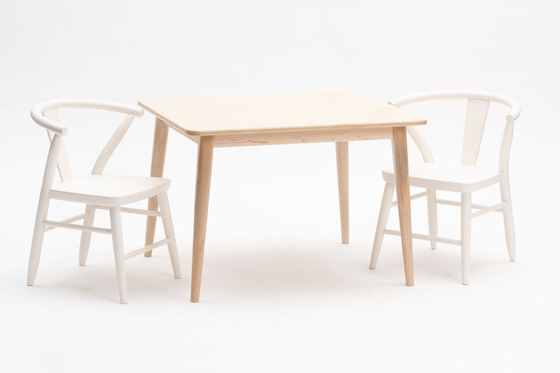 Crescent Chair - Pair - White | Milton & Goose Kids Furniture