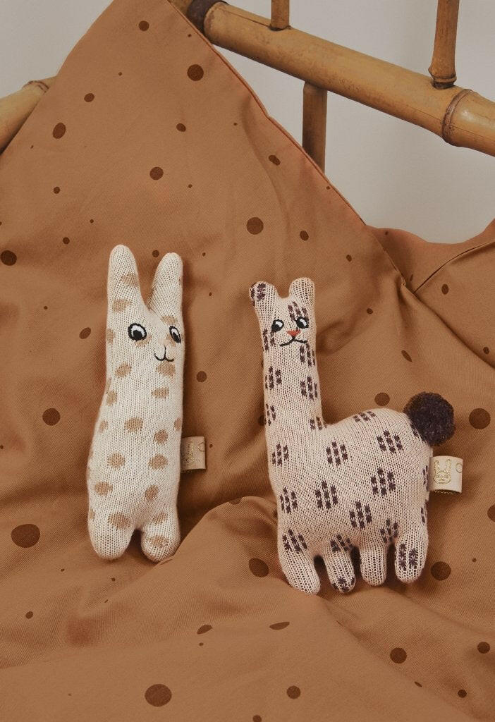 Dot Bedding - Baby - Caramel  OYOY   