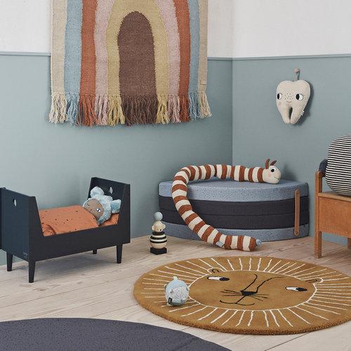 Lion Rug - Caramel Rugs OYOY   