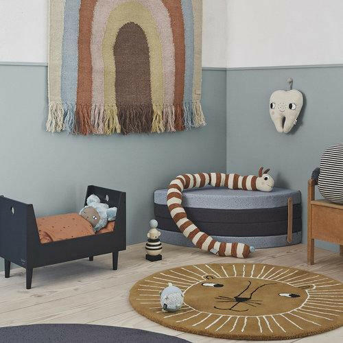 Doll Bed Bedding - Dot - Caramel Doll Accessories OYOY   