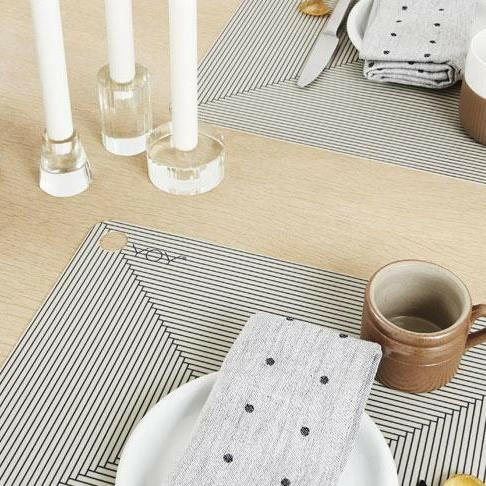 Nordic Glass Candleholder - Round - Clear  OYOY   