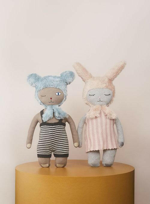 Topsi Bear Doll - Clay  OYOY   