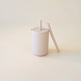 Minito Co Oatmeal Tall Straw Cup