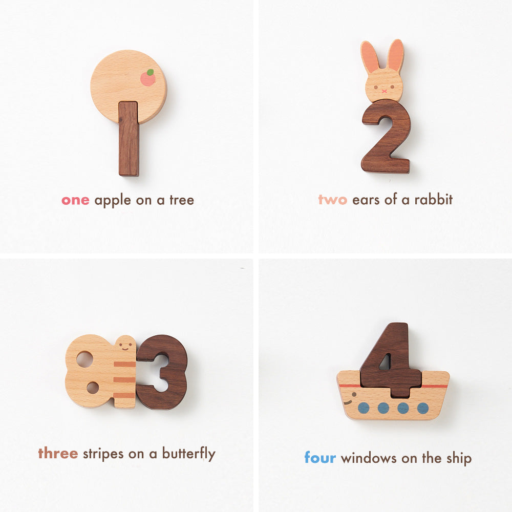 Numbers Wooden Play Blocks Blocks Oioiooi   