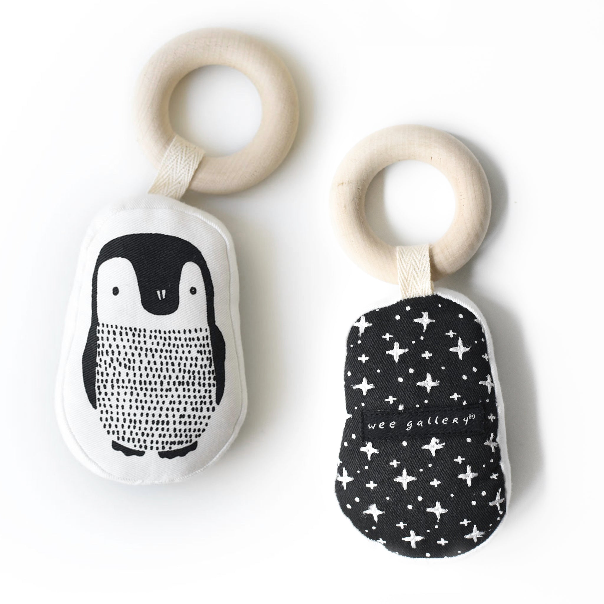 Organic Teether - Penguin Teethers Wee Gallery   