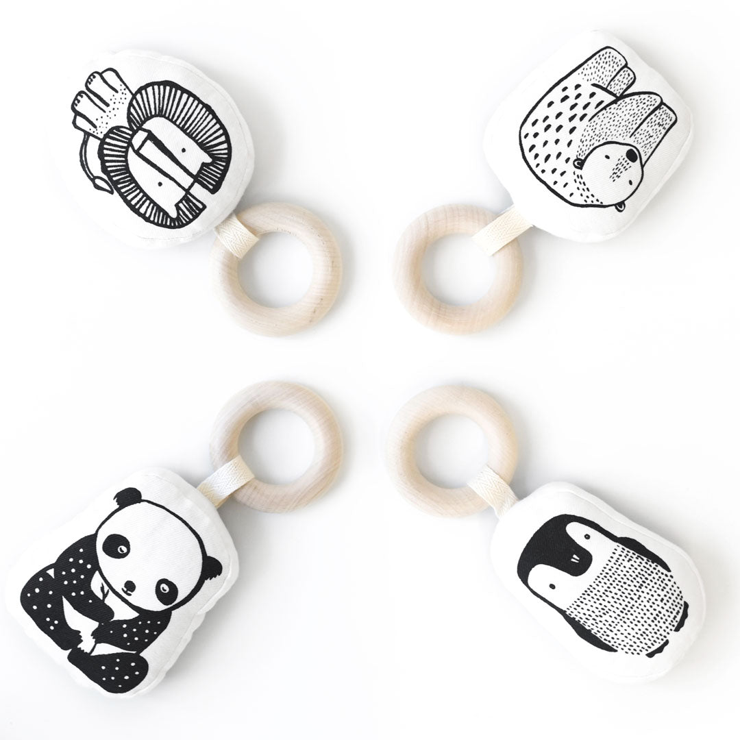 Organic Teether - Panda Teethers Wee Gallery   