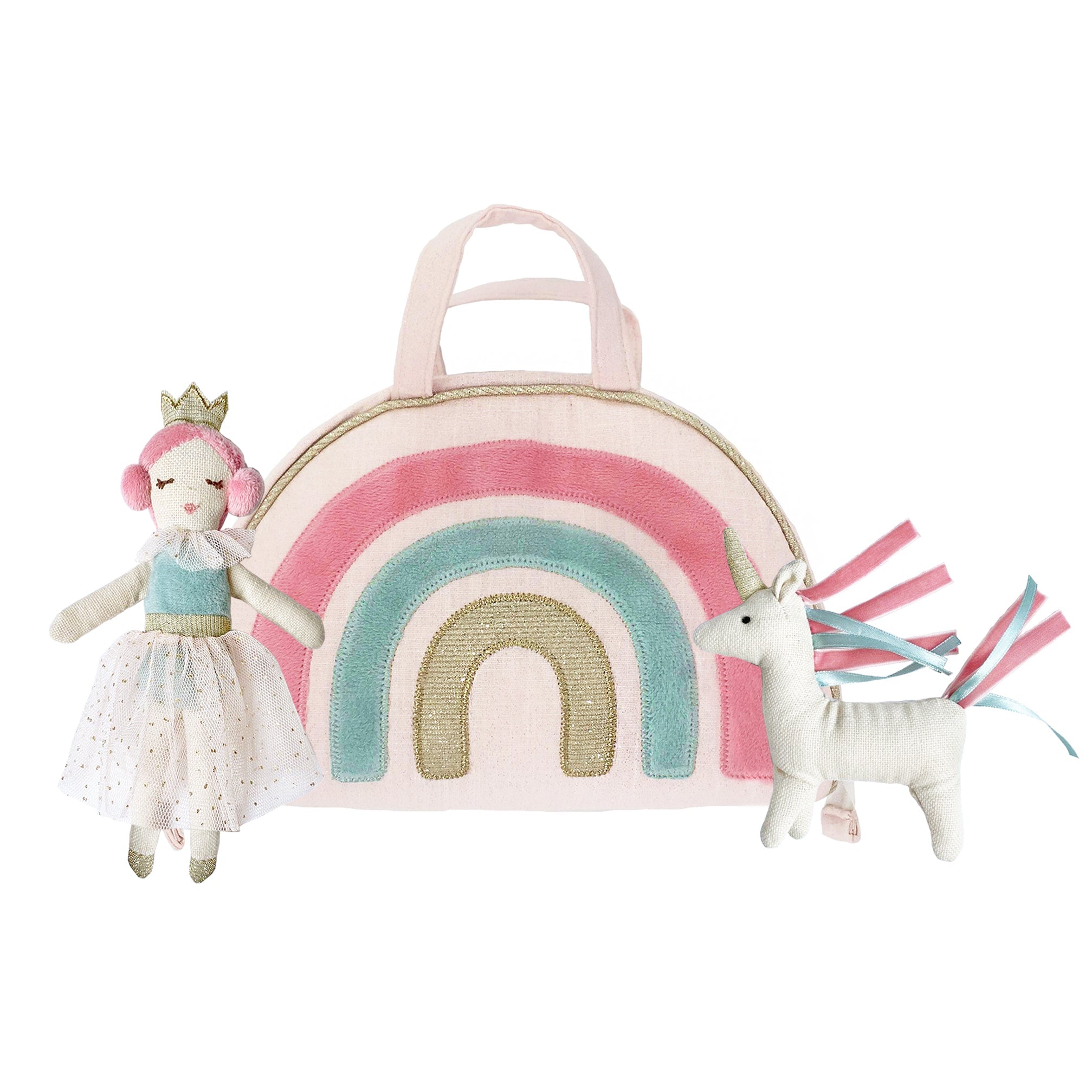 RAINBOW PLAY PURSE & DOLL SET Activity Toy MON AMI   