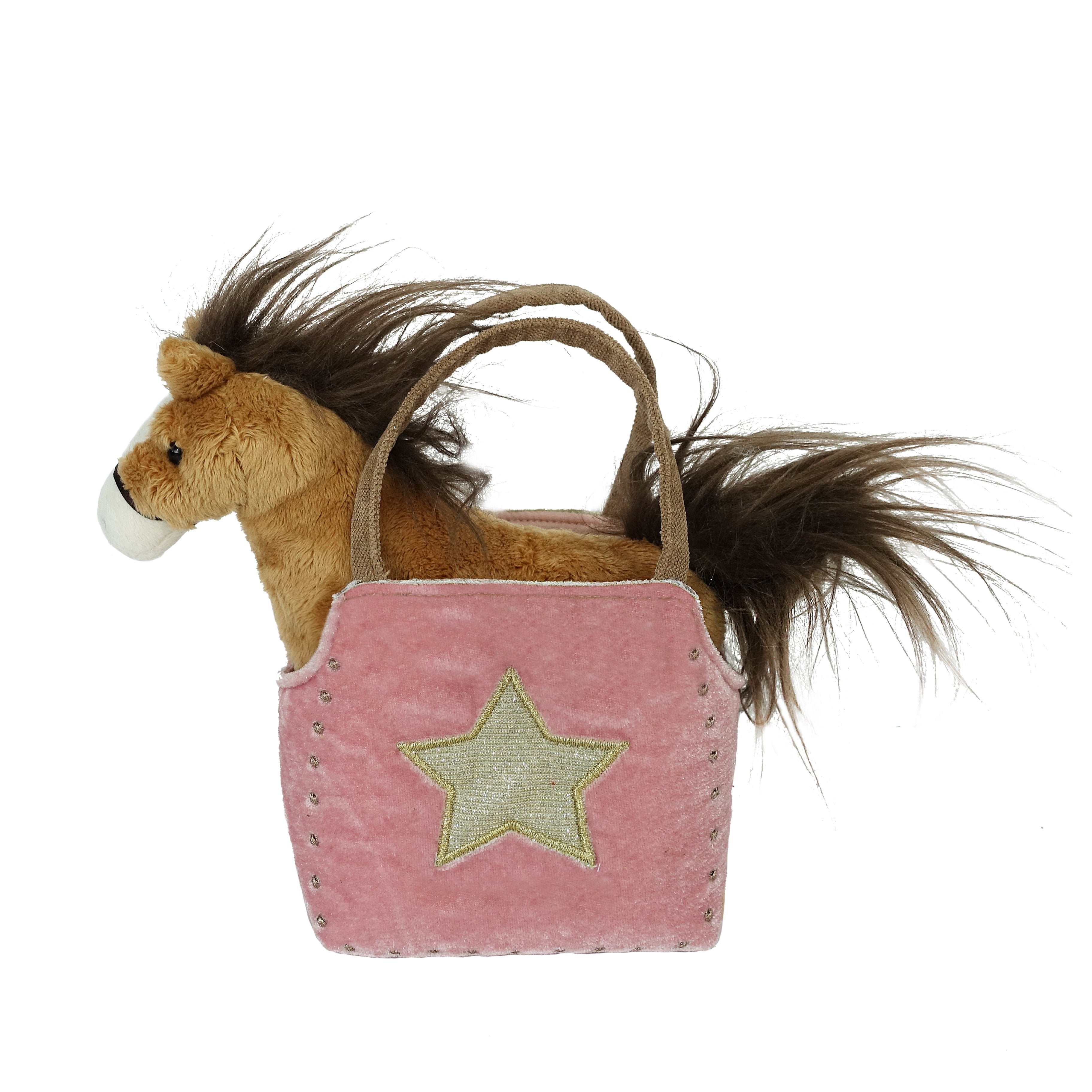 TRUFFLES HORSE & PURSE SET Stuffed Toy MON AMI   