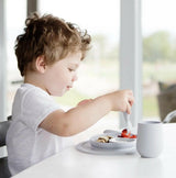 Mini Ezpz Feeding Set Pewter