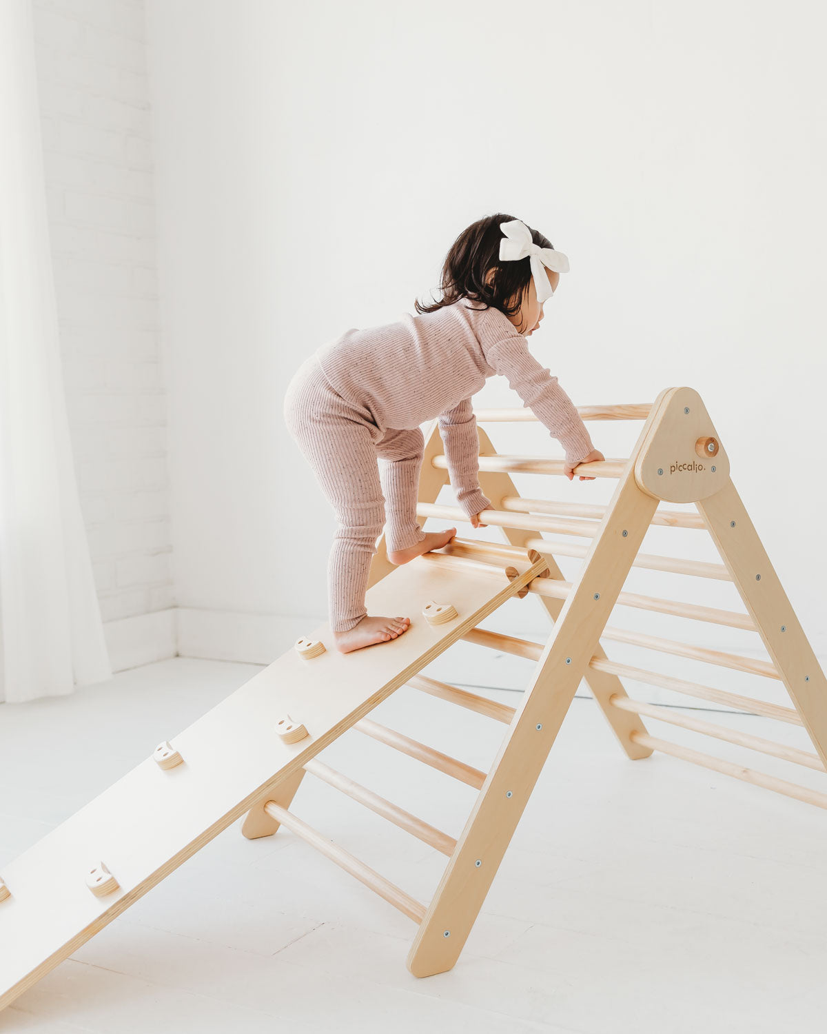 Climber | Pikler Triangle Set Playroom Piccalio   