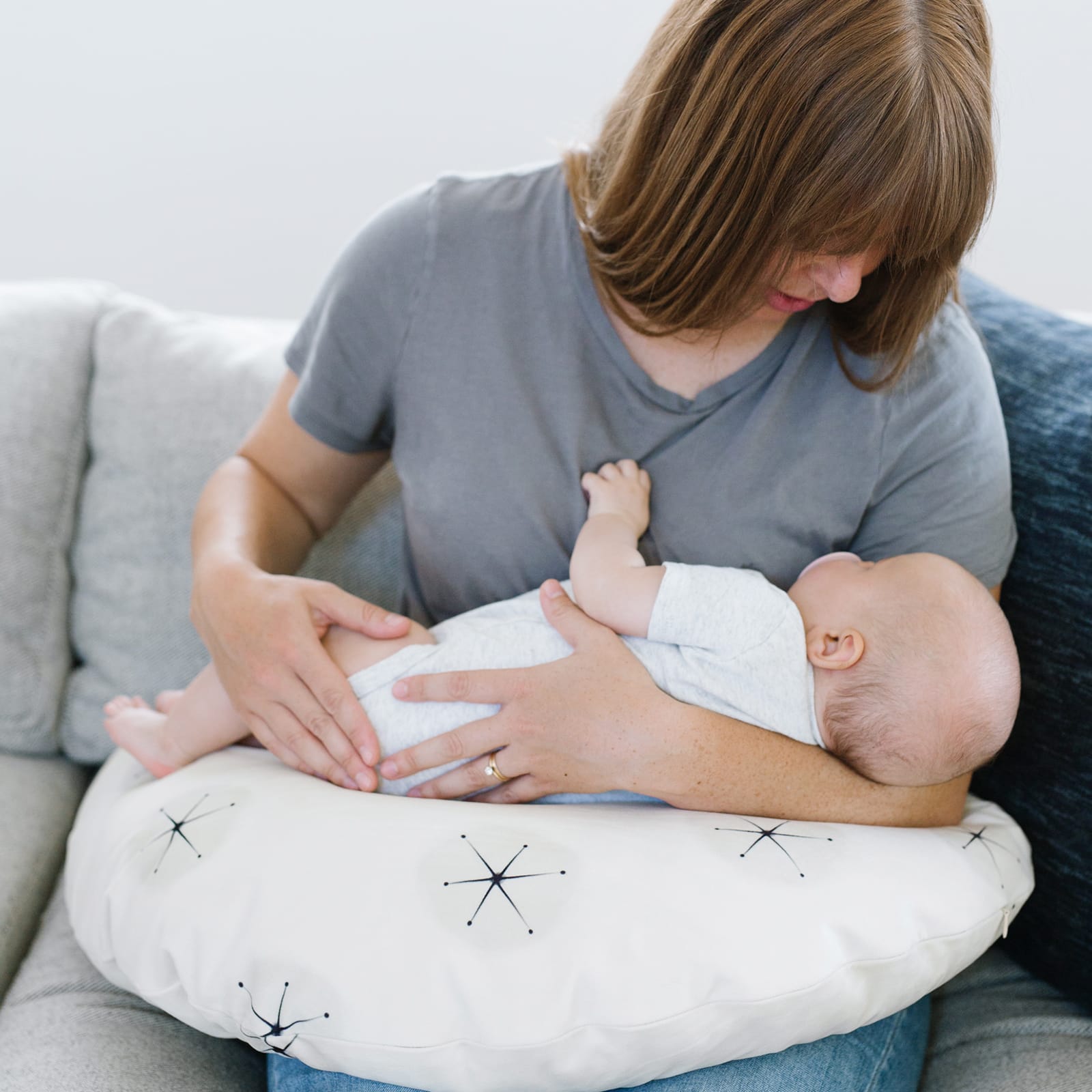 Customizable Nursing Pillow - Constellations Nursing Pillow Moonjax®   